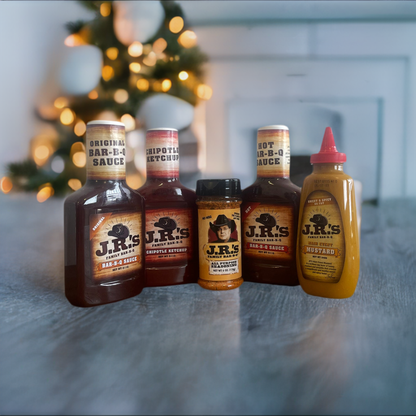 JR's BBQ Family Pack 5 Sauces