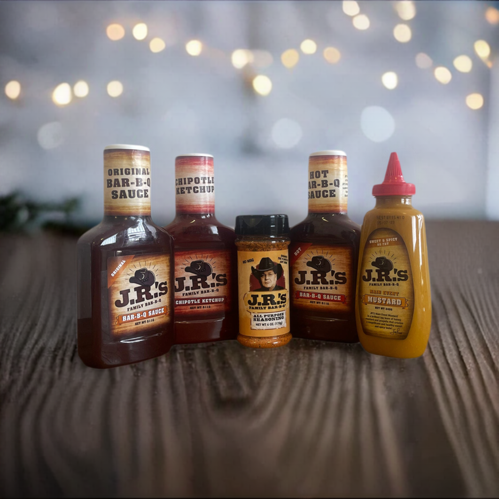 JR's BBQ Family Pack 5 Sauces