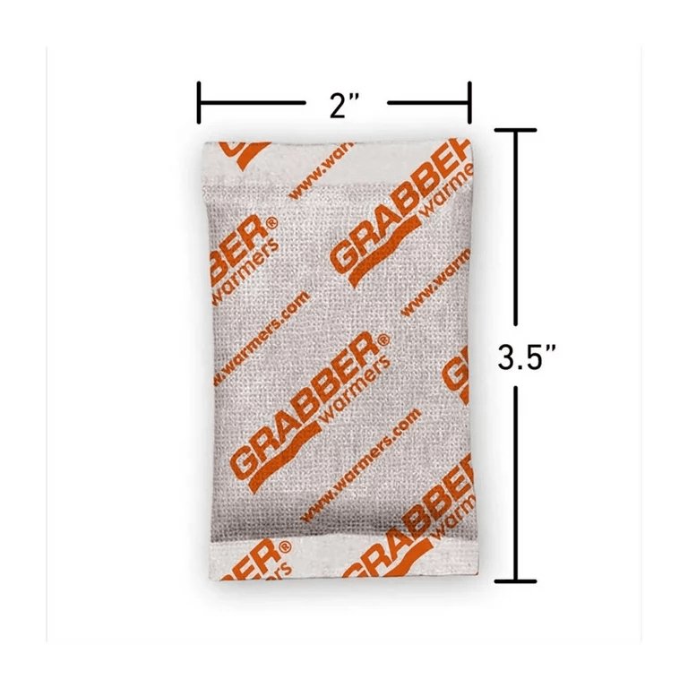 Grabber Ski & Ride Hand Warmers - Long Lasting Natural Odorless Air Activated Warmers - Up to 10 Hours of Heat - 40 Pair Box - Angler's Pro Tackle & Outdoors