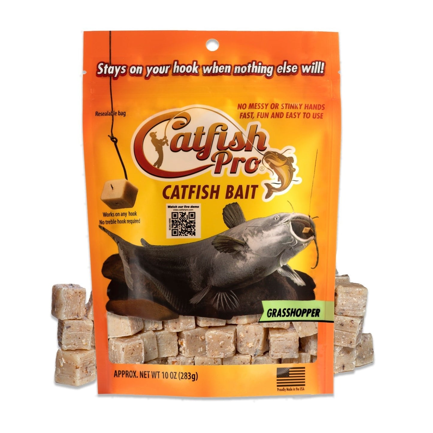 Catfish Pro Grasshopper Catfish Bait