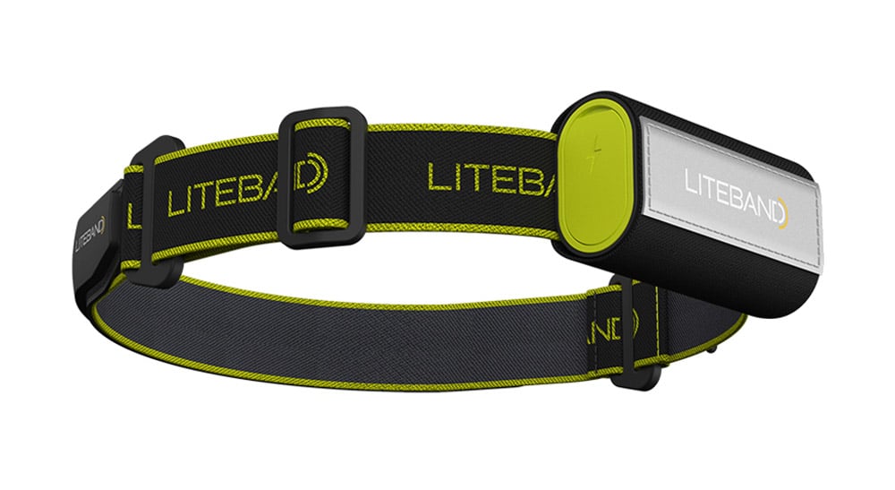 Liteband PRO 1000 Lumen LED Wide Beam Rechargeable Headlamp