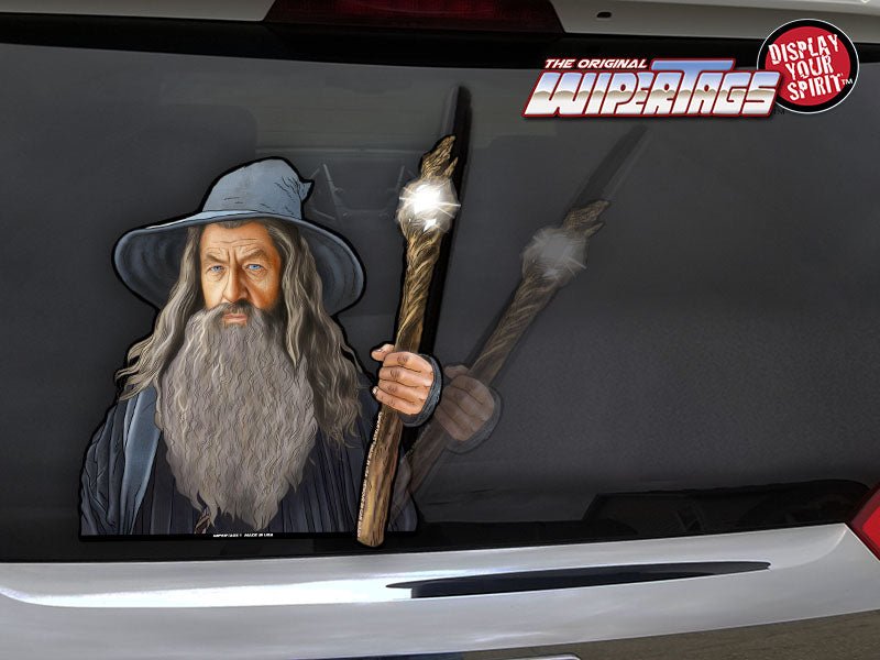 Gray Wizard You Shall Not Pass Waving WiperTag - Angler's Pro Tackle & Outdoors