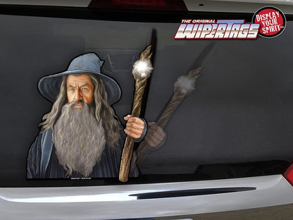 Gray Wizard You Shall Not Pass Waving WiperTag - Angler's Pro Tackle & Outdoors