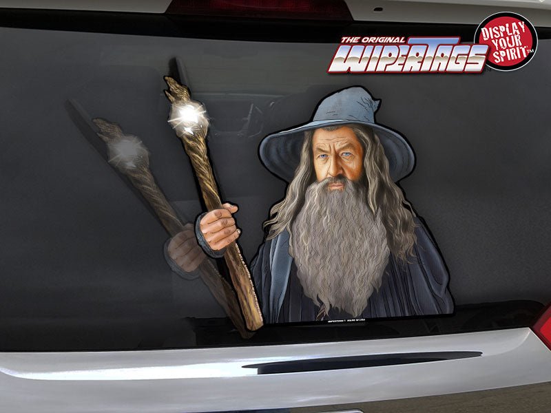 Gray Wizard You Shall Not Pass Waving WiperTag - Angler's Pro Tackle & Outdoors