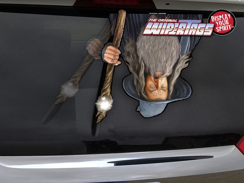 Gray Wizard You Shall Not Pass Waving WiperTag - Angler's Pro Tackle & Outdoors