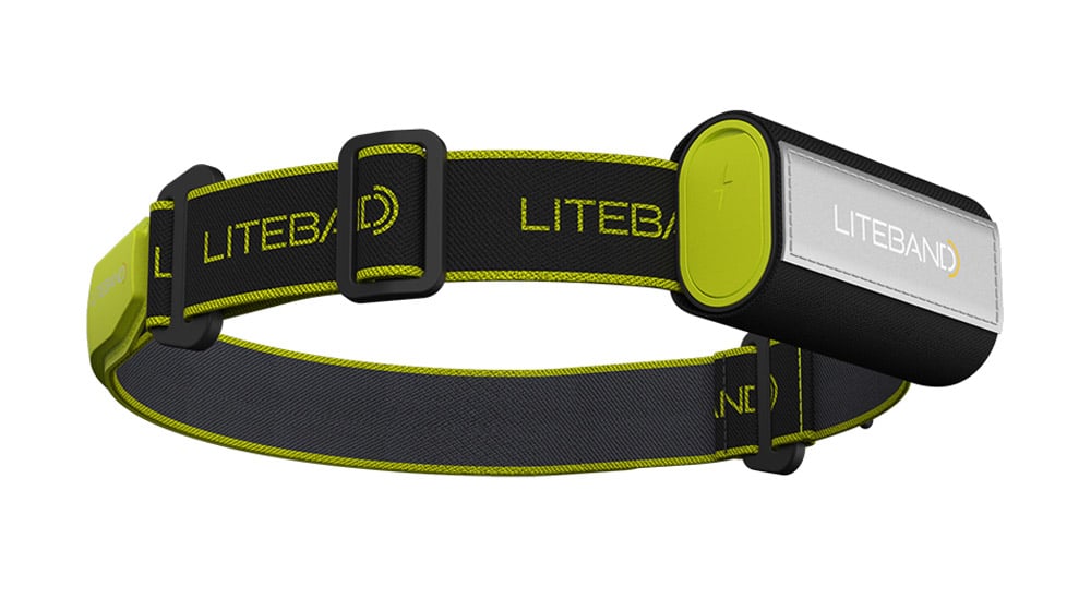 Liteband PRO 1000 Lumen LED Wide Beam Rechargeable Headlamp