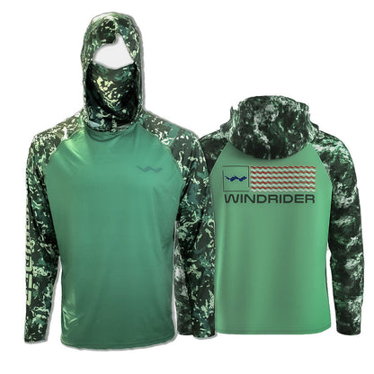 WindRider - Atoll Hooded Shirt with Gaiter