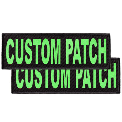 Dogline Personalized Removable Patches (Set of 2)