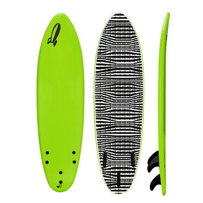 Rock-It Surf 6' BABY JESÚS Round Tail Shortboard