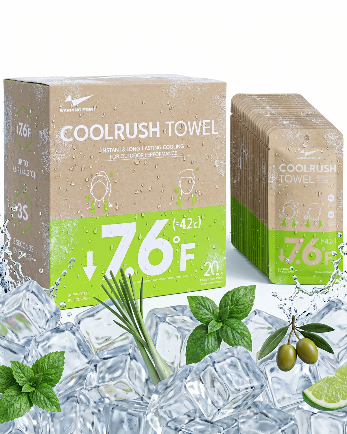 Warping Point CoolRush Towel