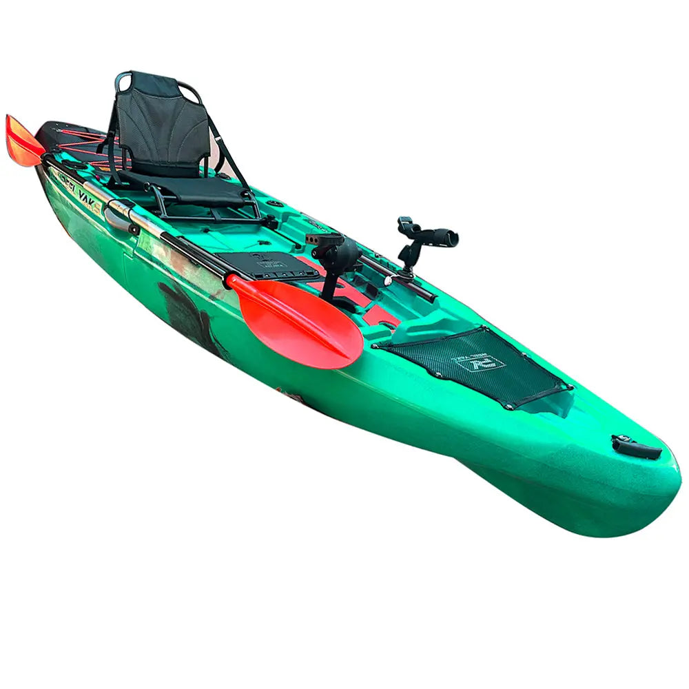 ReelYaks 10.8ft Rapido Modular Propeller Drive Pedal Fishing Kayak | 440lbs Capacity | 2 Piece