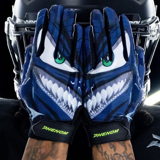 Gremlin Football Gloves - VPS1 by Phenom Elite - Angler's Pro Tackle & Outdoors