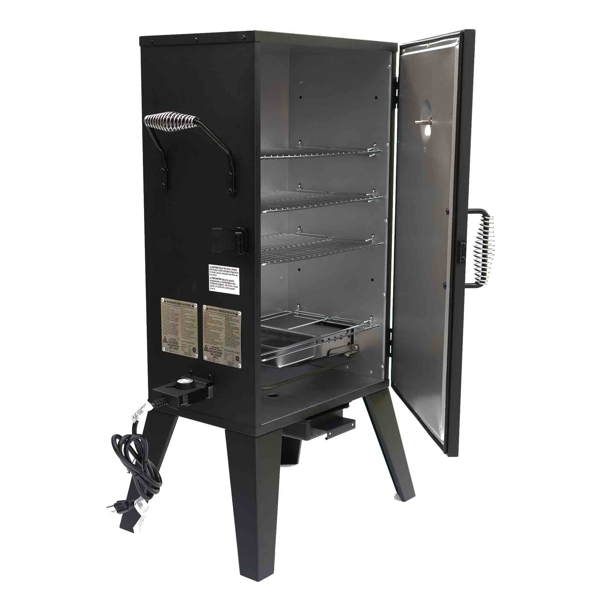 Grill Boss 1500 Watt Electric Vertical Smoker with 531 Sq In Cooking Area, Black - Angler's Pro Tackle & Outdoors