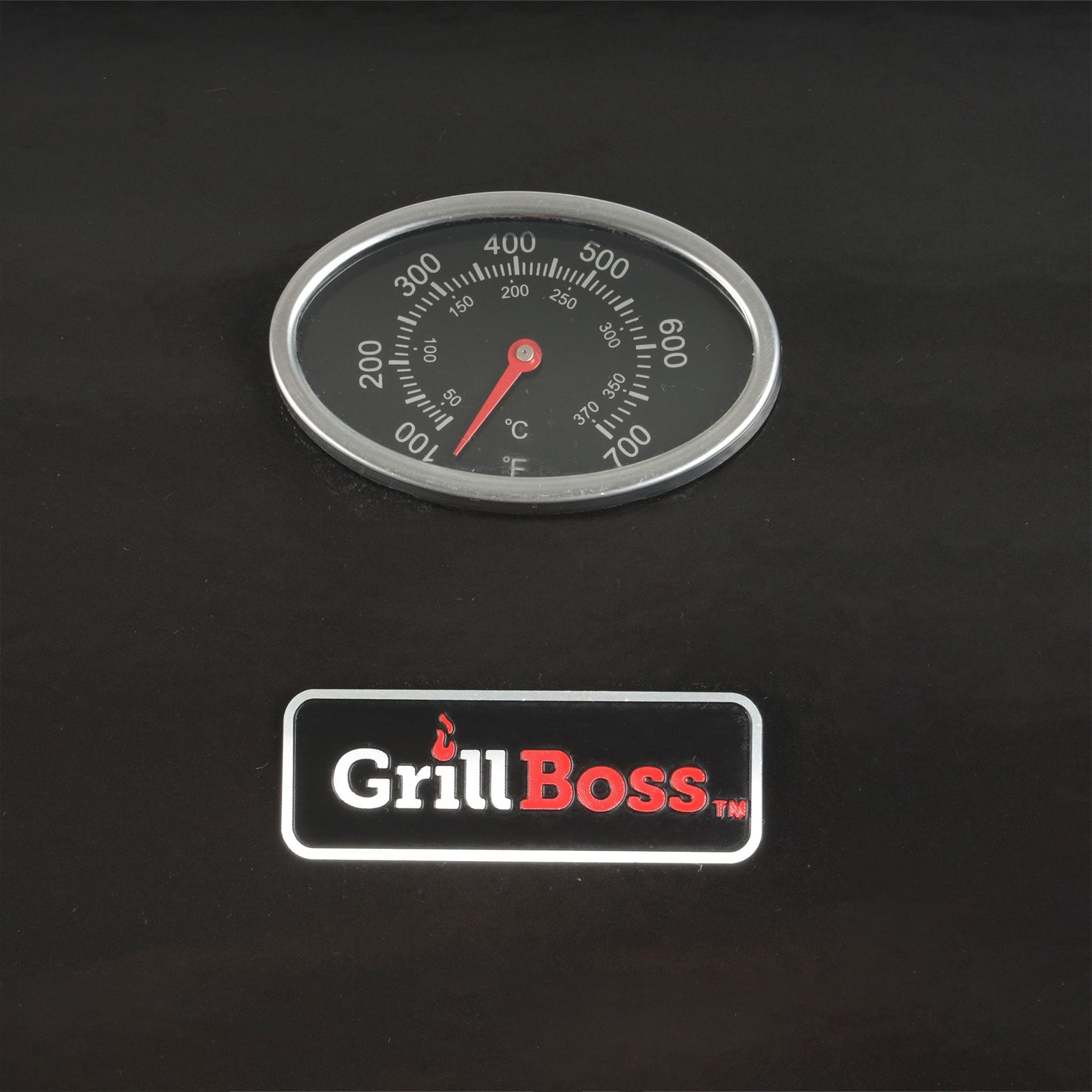 Grill Boss 4 - Burner Gas Grill with Side Burner, Cover, Shelves, & Bottle Opener - Angler's Pro Tackle & Outdoors