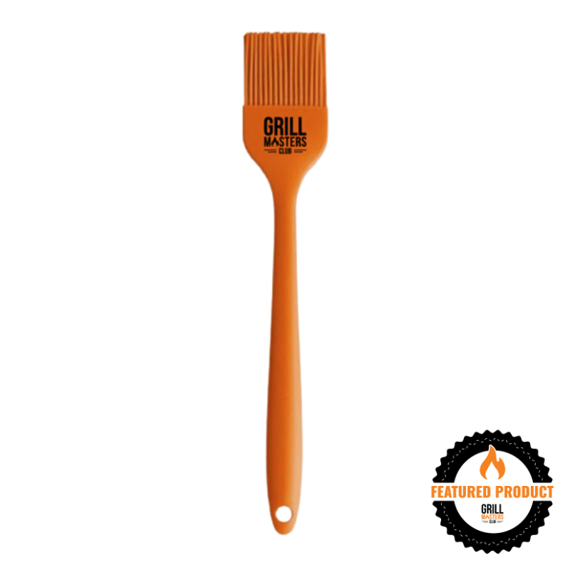 Grill Masters Club 8.5" Silicone BBQ Mop Brush - Orange - Angler's Pro Tackle & Outdoors
