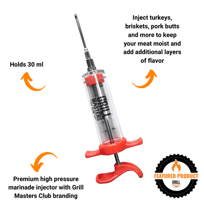 Grill Masters Club High Pressure Marinade Injector - Angler's Pro Tackle & Outdoors
