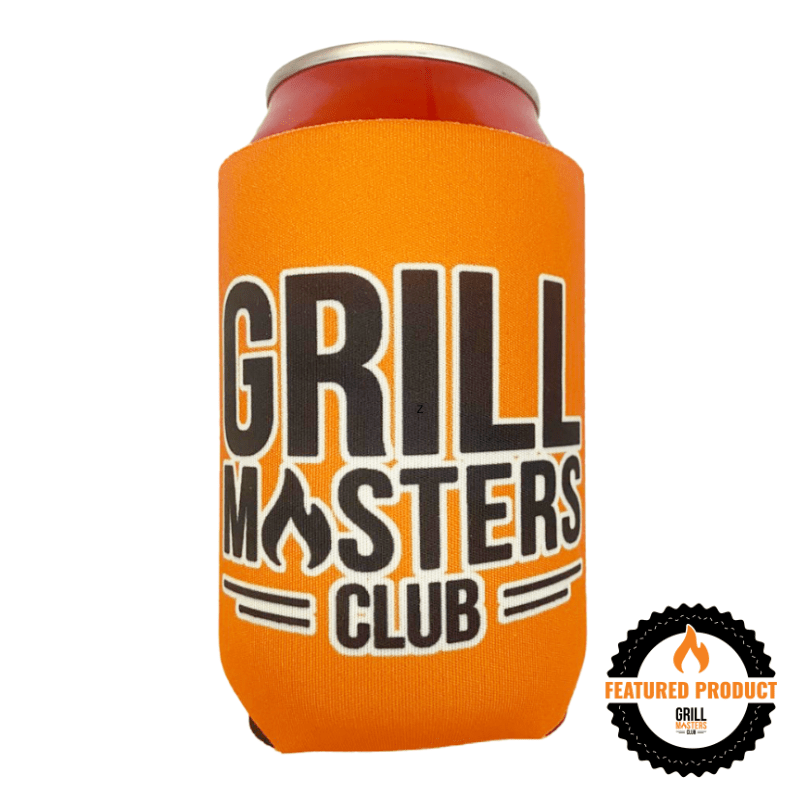 Grill Masters Club Magnetic Neoprene Koozie - Orange - Angler's Pro Tackle & Outdoors