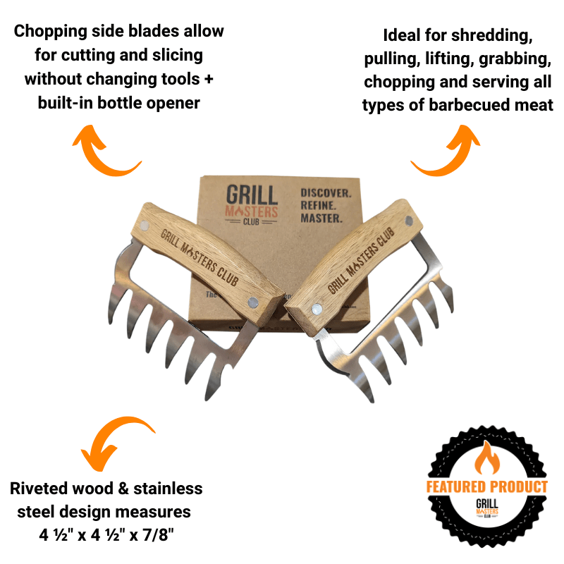 Grill Masters Club Meat Claws - One Pair - Angler's Pro Tackle & Outdoors
