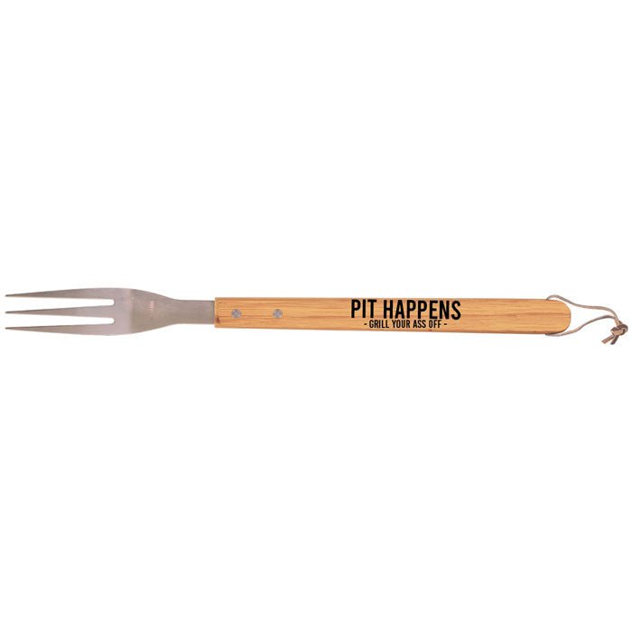 Grill Your Ass Off Barbecue Fork 16 1/4" Bamboo - Angler's Pro Tackle & Outdoors