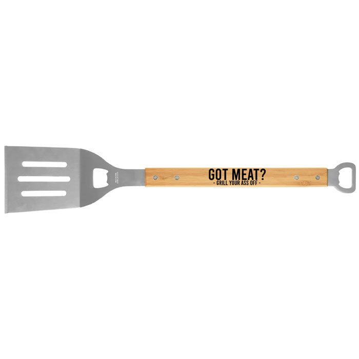 Grill Your Ass Off Barbecue Spatula with Bottle Opener - Angler's Pro Tackle & Outdoors