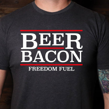 Grill Your Ass Off Beer & Bacon T-Shirt - Angler's Pro Tackle & Outdoors