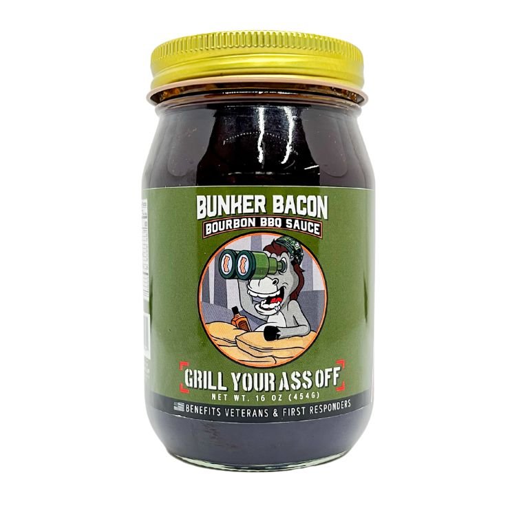 Grill Your Ass Off Bunker Bacon Bourbon BBQ Sauce™ - Angler's Pro Tackle & Outdoors