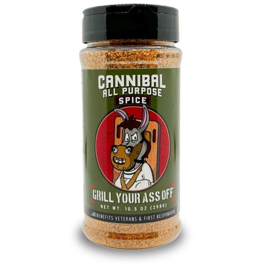 Grill Your Ass Off Cannibal All Purpose Spice™ - Angler's Pro Tackle & Outdoors