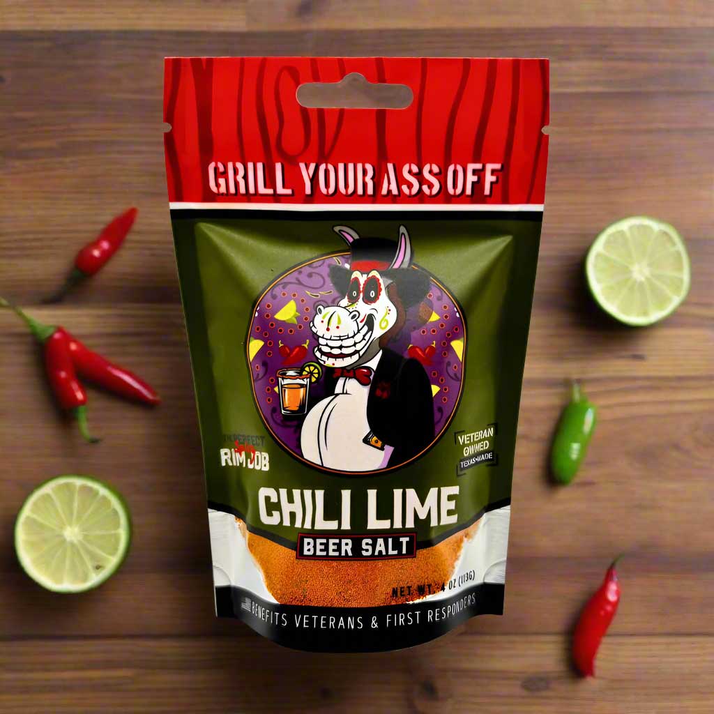 Grill Your Ass Off Chili Lime Beer Salt - Angler's Pro Tackle & Outdoors