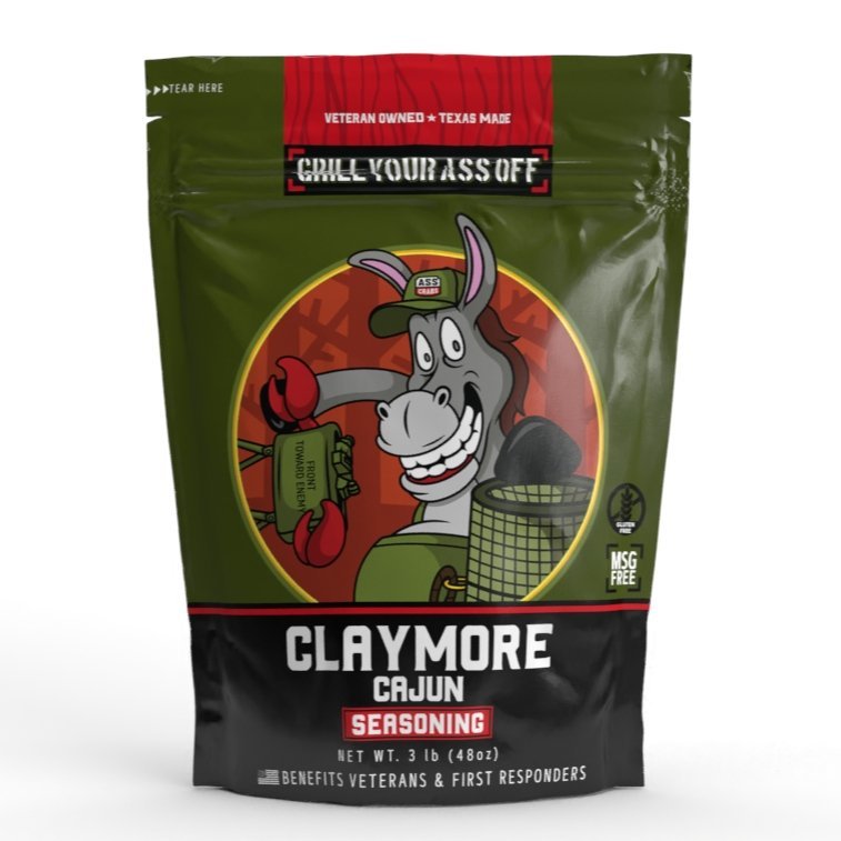 Grill Your Ass Off Claymore Cajun Seasoning™ - Angler's Pro Tackle & Outdoors