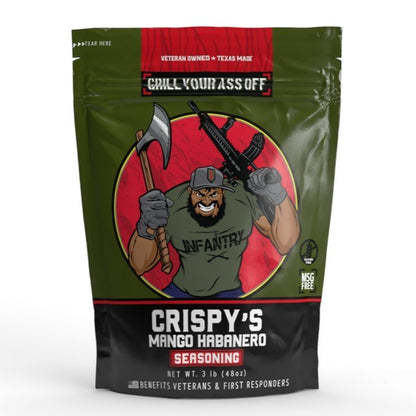 Grill Your Ass Off Crispy's Mango Habanero™ - Angler's Pro Tackle & Outdoors