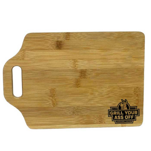 Grill Your Ass Off Custom Cutting Board 13" x 9" - Angler's Pro Tackle & Outdoors