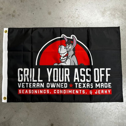 Grill Your Ass Off Flag - Angler's Pro Tackle & Outdoors