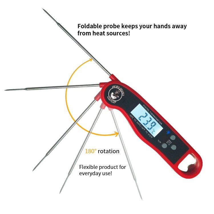 Grill Your Ass Off Instant Read Thermometer - Angler's Pro Tackle & Outdoors