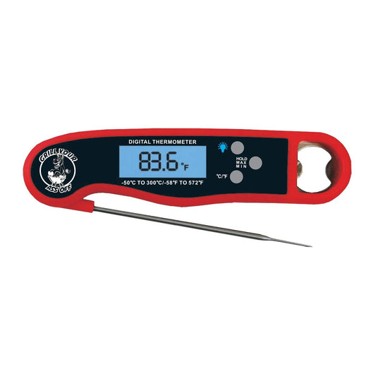 Grill Your Ass Off Instant Read Thermometer - Angler's Pro Tackle & Outdoors