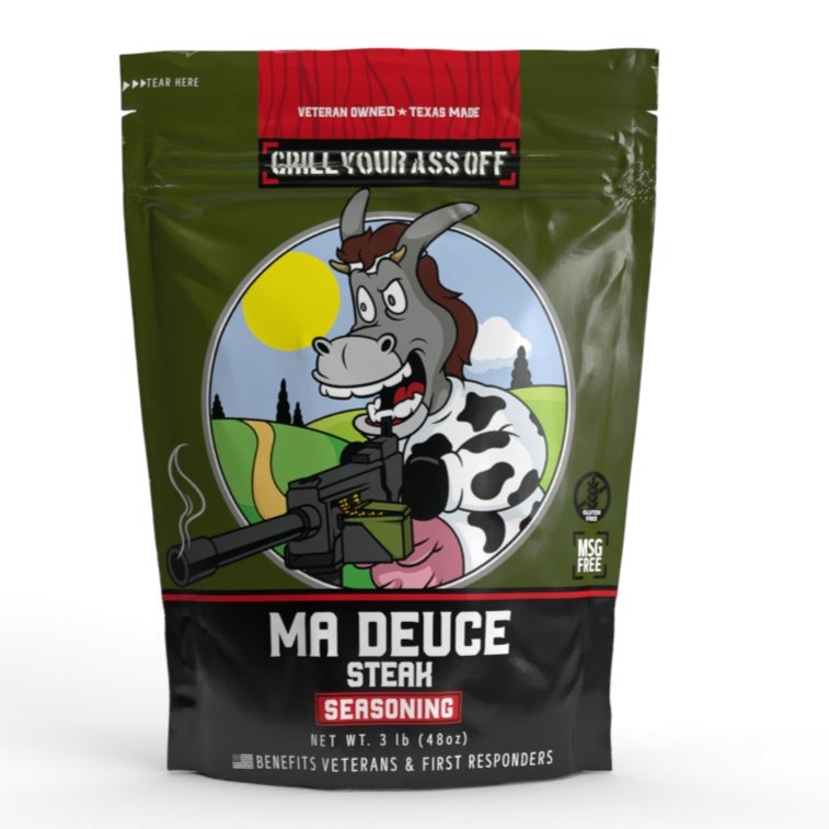 Grill Your Ass Off Ma Deuce Steak Seasoning™ - Angler's Pro Tackle & Outdoors