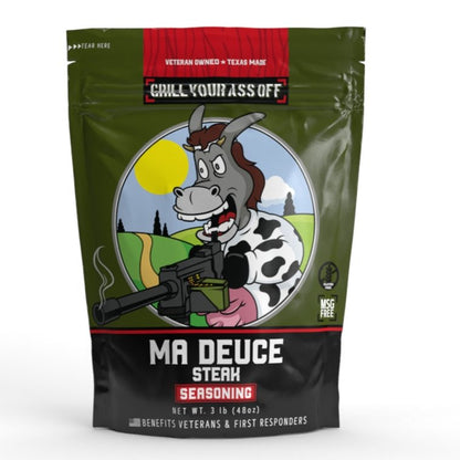 Grill Your Ass Off Ma Deuce Steak Seasoning™ - Angler's Pro Tackle & Outdoors