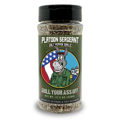 Grill Your Ass Off Platoon Sergeant Seasoning - Angler's Pro Tackle & Outdoors