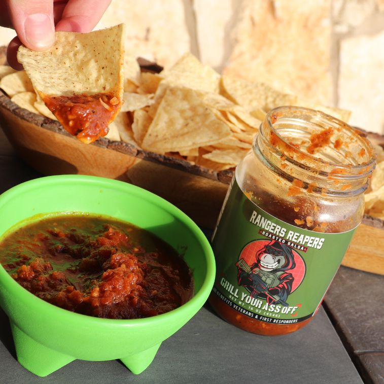 Grill Your Ass Off Rangers Reapers Roasted Salsa - Angler's Pro Tackle & Outdoors