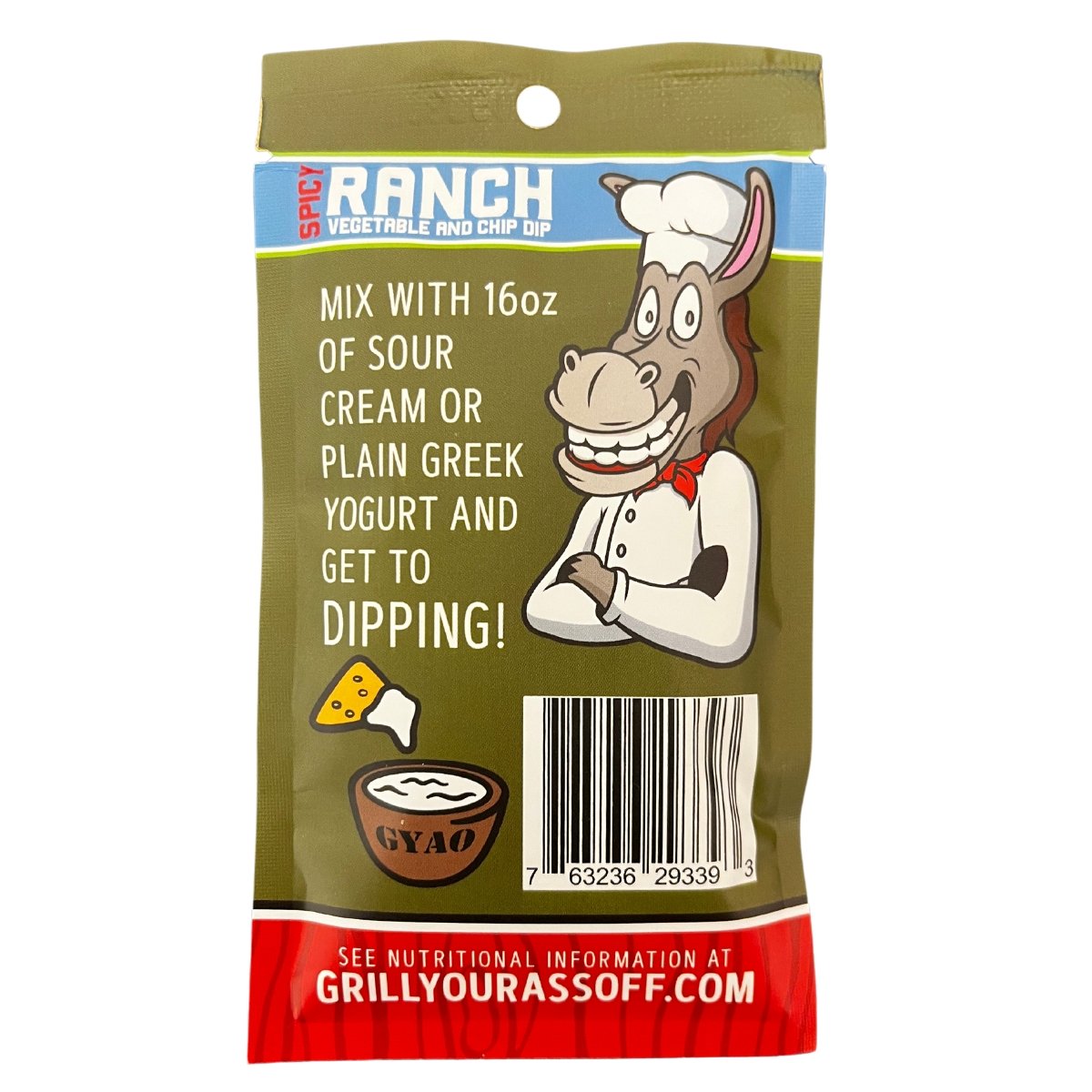 Grill Your Ass Off Spicy Ranch Dip - Angler's Pro Tackle & Outdoors