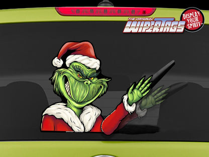 Grim Santa Waving WiperTags - Angler's Pro Tackle & Outdoors