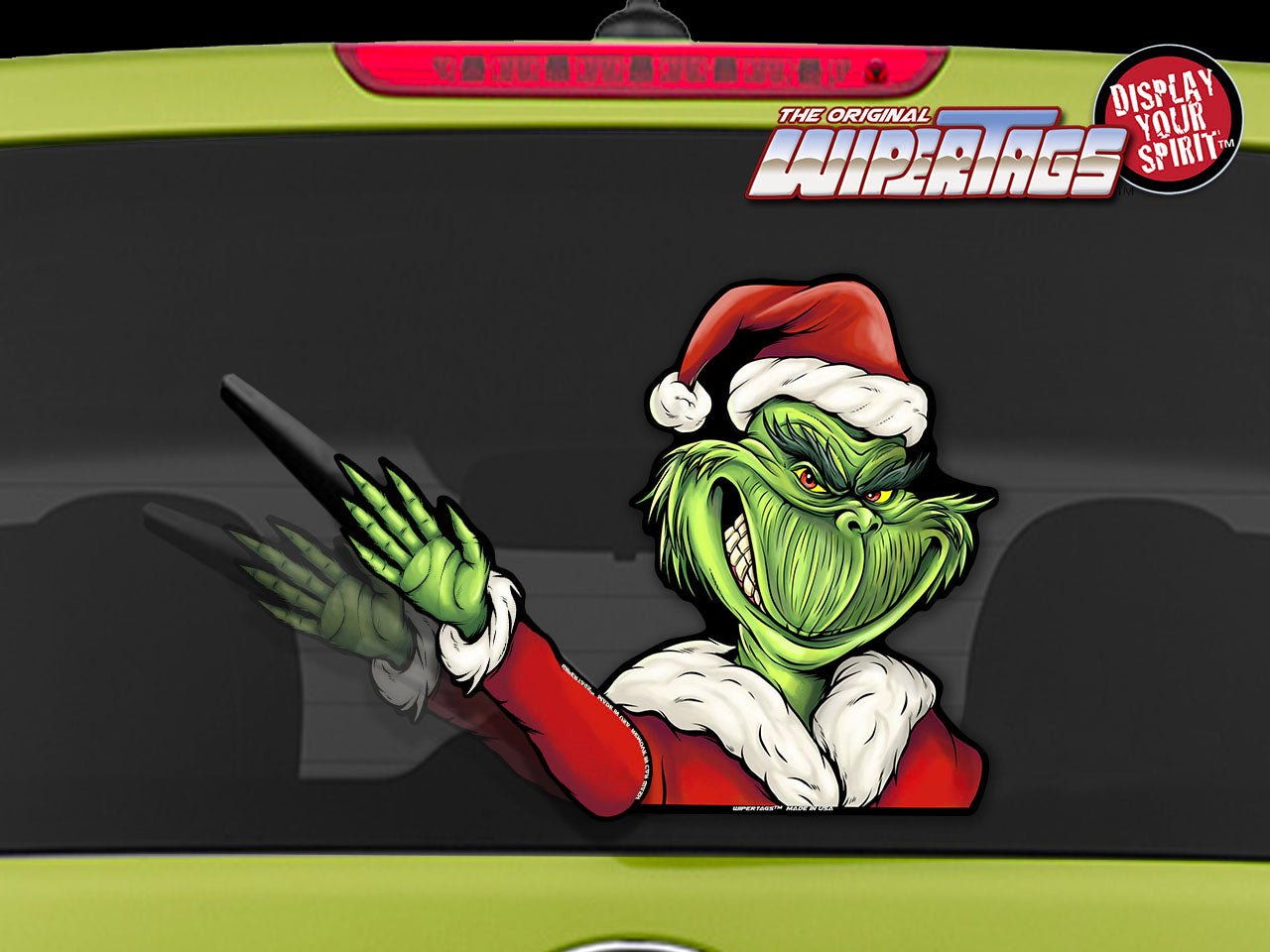 Grim Santa Waving WiperTags - Angler's Pro Tackle & Outdoors