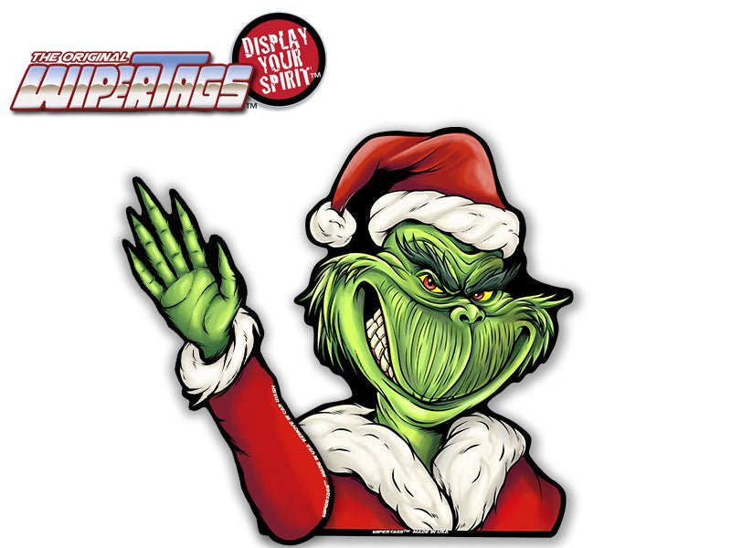 Grim Santa Waving WiperTags - Angler's Pro Tackle & Outdoors