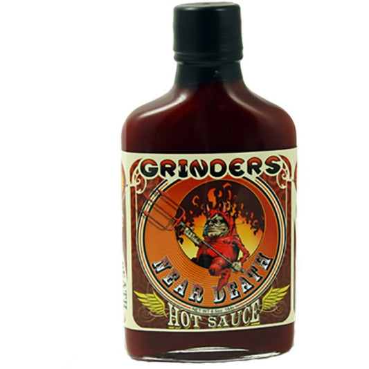 Grinders Near Death Hot Sauce 6.5 oz. - Angler's Pro Tackle & Outdoors