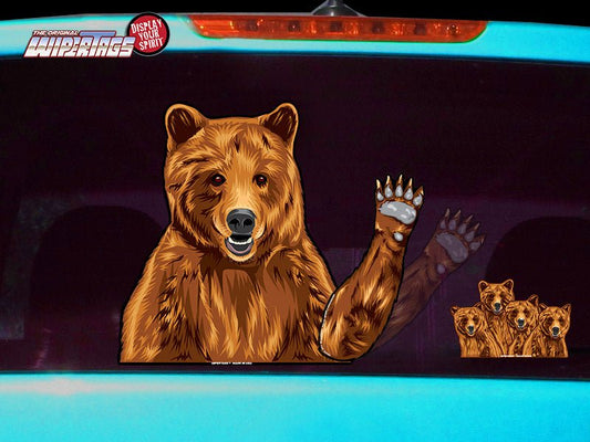 Grizzly Bear 399 With Cubs Waving - Angler's Pro Tackle & Outdoors