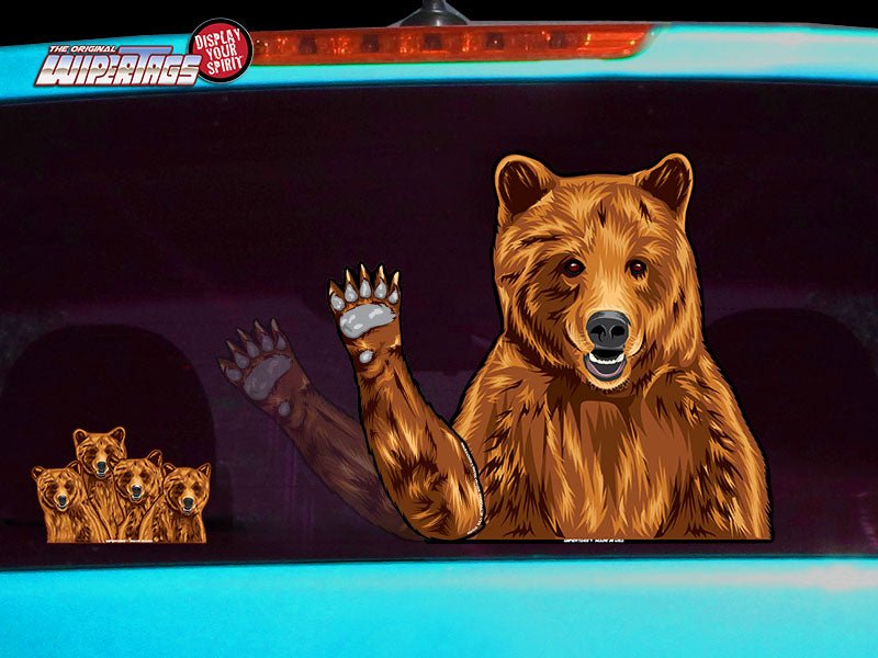 Grizzly Bear 399 With Cubs Waving - Angler's Pro Tackle & Outdoors