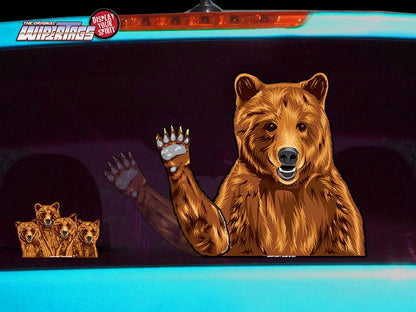 Grizzly Bear 399 With Cubs Waving - Angler's Pro Tackle & Outdoors