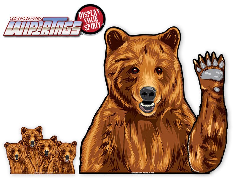 Grizzly Bear 399 With Cubs Waving - Angler's Pro Tackle & Outdoors