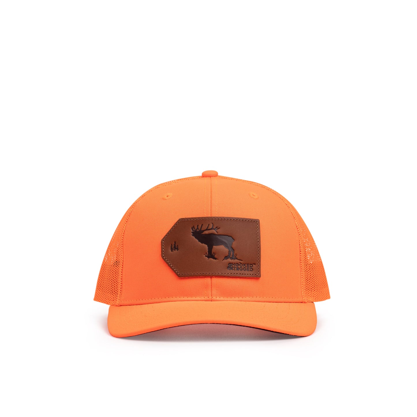 Hooked & Tagged  - Elk Patch Hat