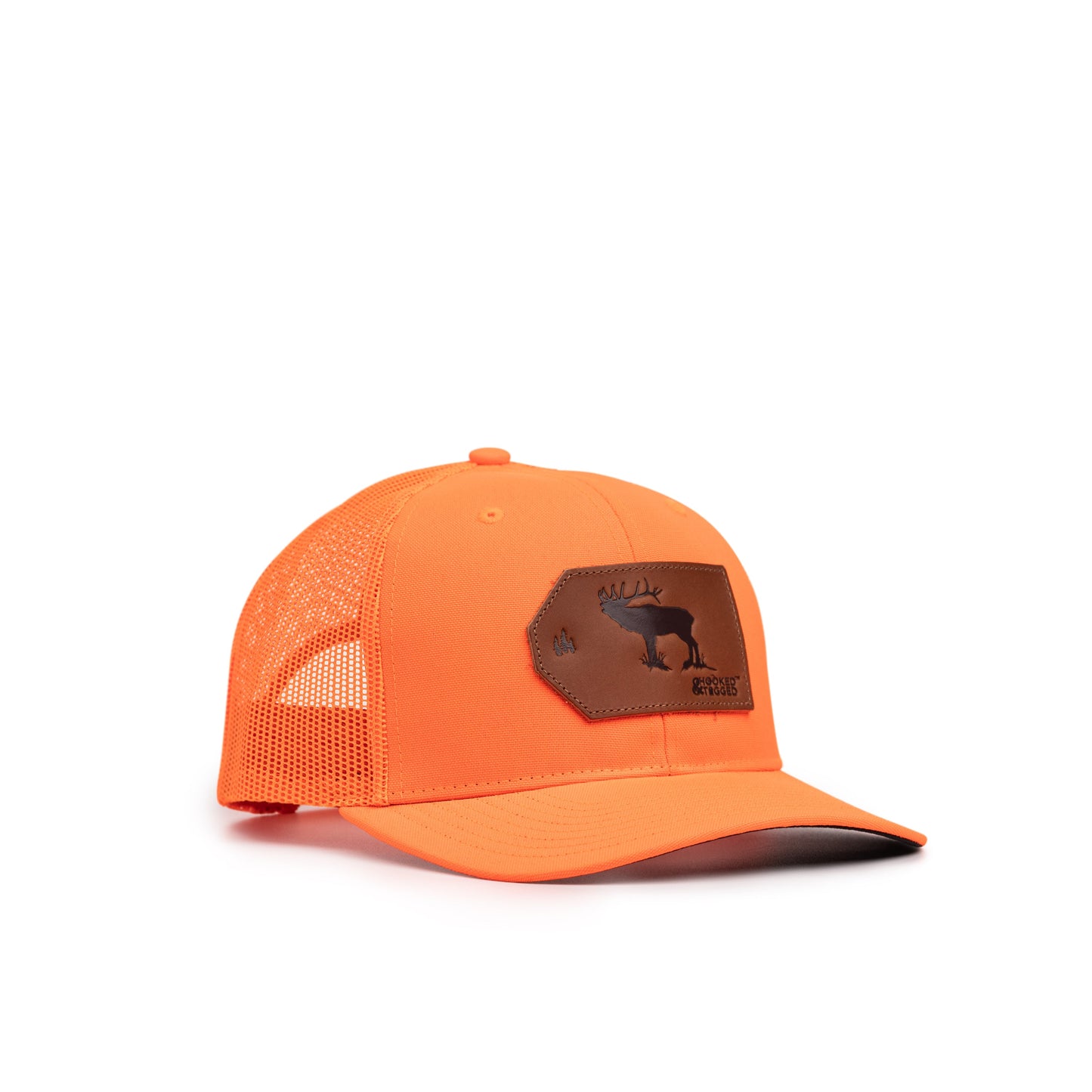 Hooked & Tagged  - Elk Patch Hat