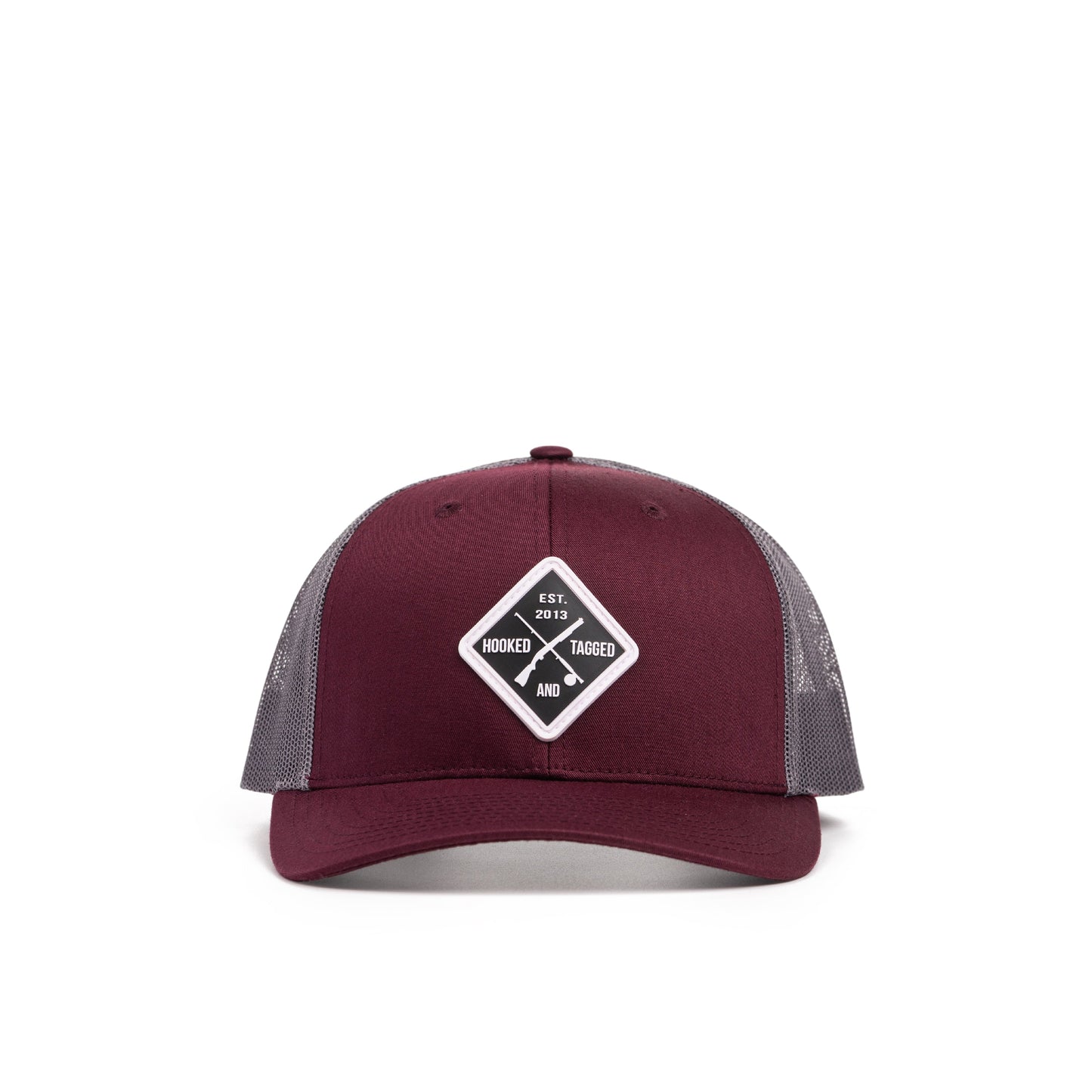 Hooked & Tagged  - Shotgun & Fly Rod Patch Hat